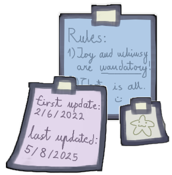 My sticky notes...